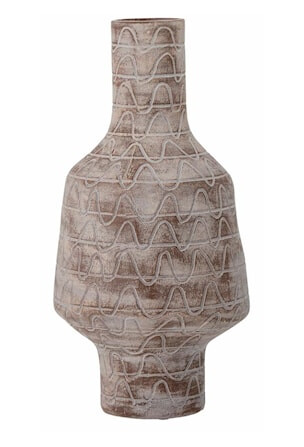 Saku Vase Brun