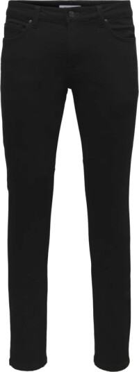 Only & Sons Herre Jeans Svart W29 L30,