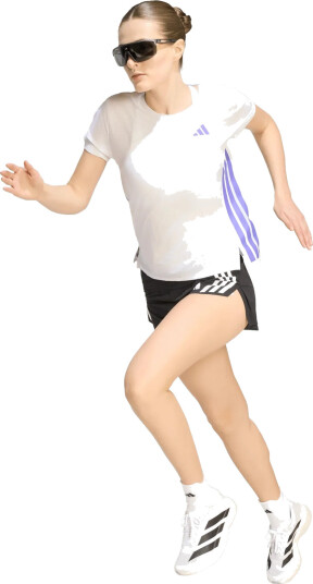 Adidas Performance Adizero Tee W White S