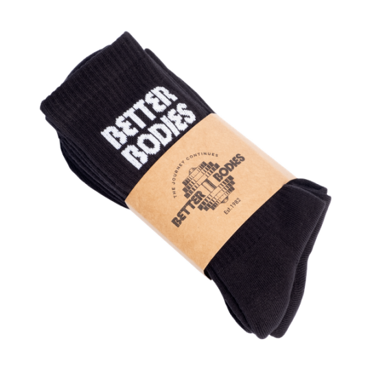 Better Bodies BB crew socks 3 p White / M