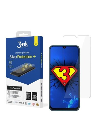 3Mk SilverProtect+ Skjermbeskytter for Samsung Galaxy M21 med Antimikrobiell Film