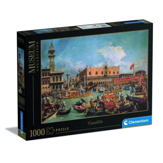 Clementoni Museum Puslespil 1000 Brikker Canaletto: The Return of the Bucentaur at the Molo on Ascension Day