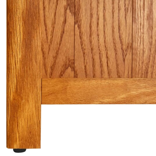 vidaXL Bokhylle 45x22,5x82 cm heltre eik vidaXL Bokhylle 45x22,5x82 cm heltre eik