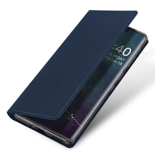 Dux Ducis Huawei Mate 30 Pro Dux Ducis Skin Pro Series Thin Wallet Mørkeblå