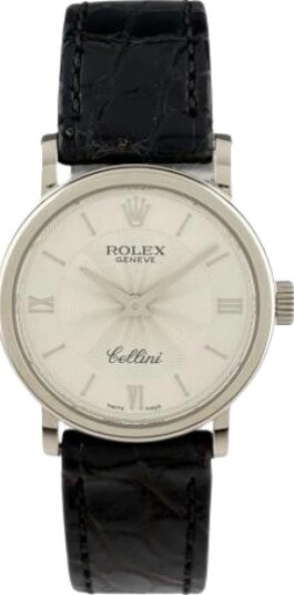 Rolex Vintage Dame Pre owned Hvit ONE SIZE,