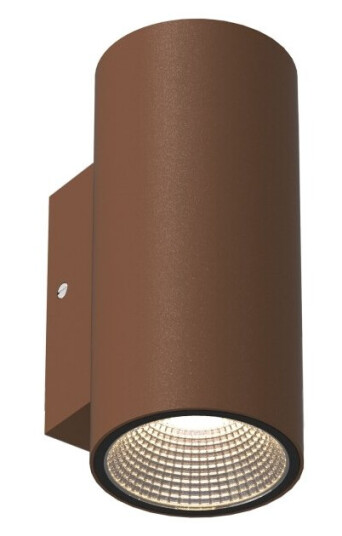 Llitt Erik Ii Vegglampe Led Ip65 3000K 6W 494Lm Corten