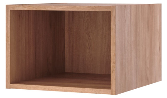Linn Bad Sideskap (Åpen Hylle) 30-40cm Eik / 30cm