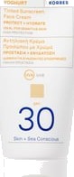 Korres Sun Yoghurt Tinted Sunscreen Face Cream SPF30 50ml