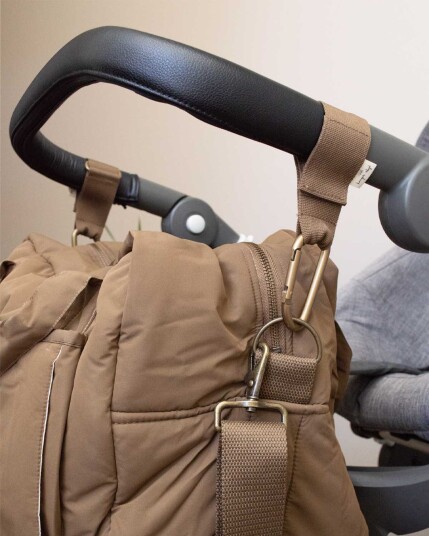 Konges Sløjd Stroller Strap 2pk Vognkroker Brun
