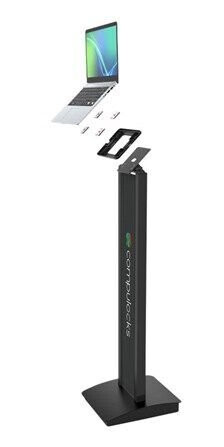 Compulocks Universal Invisible Mount Gulv Stativ for Notebook - 100x100 mm Compulocks Universal Invisible Mount Gulv Stativ for Notebook - 100x100 mm