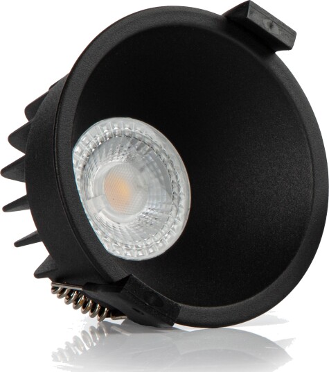 Tundra Flow Downlight 8W 2000-2800K Matt Sort Tundra Flow Downlight 8W 2000-2800K Matt Sort