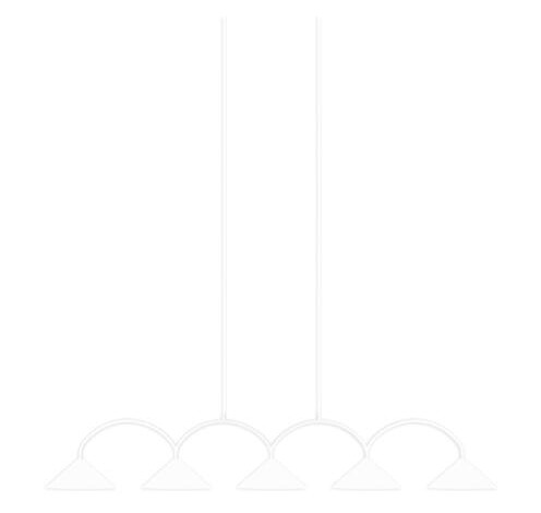 Globen Lighting Curve 5 Taklampe Hvit Globen Lighting Curve 5 Taklampe Hvit