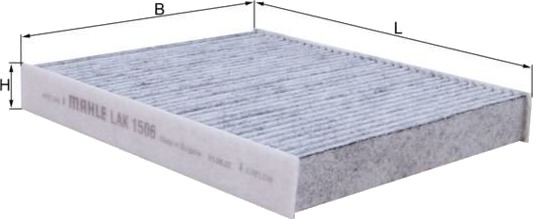 MAHLE LAK 1506 Kupefilter MAHLE LAK 1506 Kupefilter