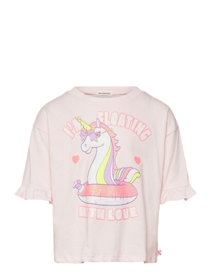 Billieblush Short Sleeves Tee Shirt Pink 104