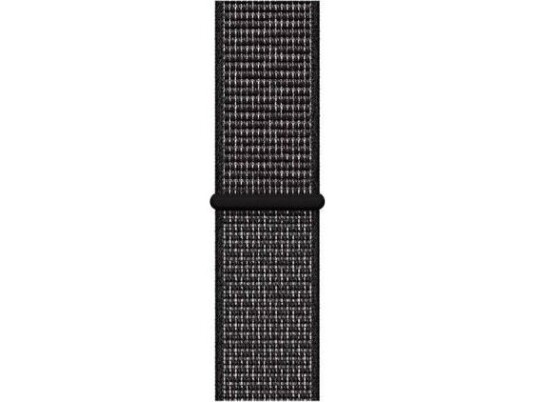 Crong Nylon Reflex - Sport Band For Apple Watch 42/44/45/49 Mm (Svart)