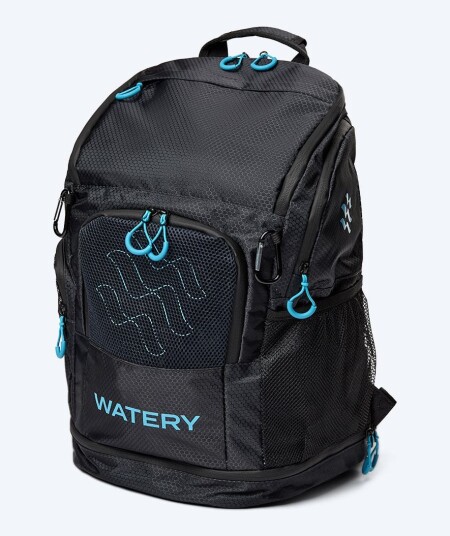 Watery svømmesekk - Raider Pro 45L - Mørkeblå/blå - Vanntett ryggsekk