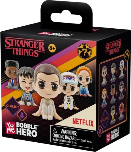 YuMe Bobble Hero Blind Box Stranger Things actionfigur YuMe Bobble Hero Blind Box Stranger Things actionfigur