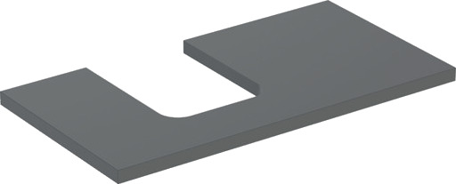 GEBERIT ONE bordplate 900x470x30mm utsk TV t/bowle høykompressorer