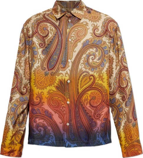 Etro Herre Skjorter Flerfarget L,