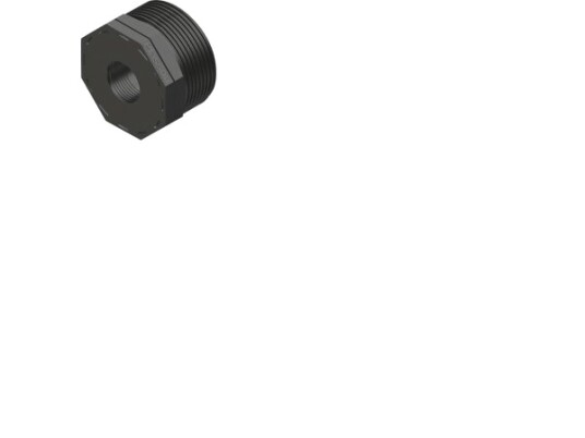 Plastline Push-In Nippel Muffe 1 1/2" X 3/4"