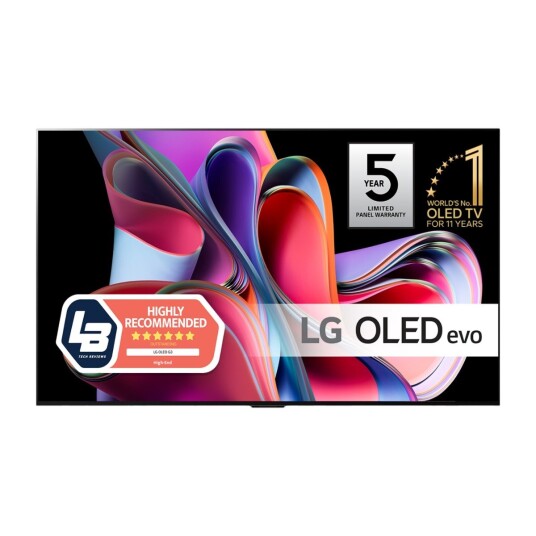 LG OLED65G3 65" 4K OLED evo Smart TV med Dolby Vision og 4K120Hz