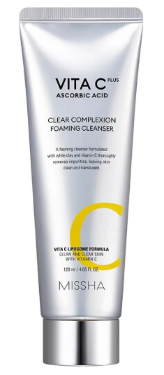MISSHA Vita C Plus Clear Complexion Foaming Cleanser 120 ml