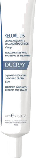 Ducray Kelual DS Beroligende Ansiktskrem 40 ml for Fet Hud og Rosacea