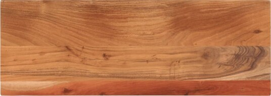 Bordplate 80x40x2,5 cm rektangulær heltre akasie