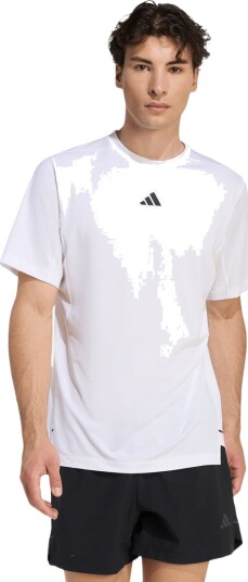 adidas Designed 4 Training Essentials Trenings T skjorte Herre Hvit 2XL