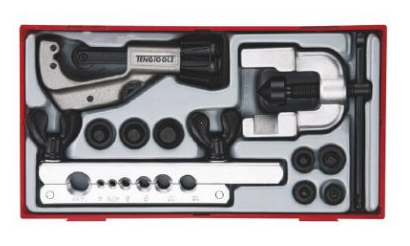 Teng Tools Verktøysett 10 Deler Med Tilbehør for Håndverktøy Teng Tools Verktøysett 10 Deler Med Tilbehør for Håndverktøy