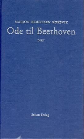 Ode Til Beethoven Av Marion Berntzen Koksvik