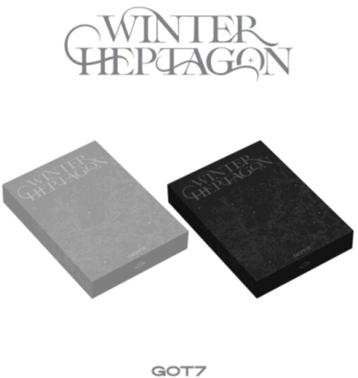 Got7  Winter Heptagon  incl. 56pg Photobook 2 Photocards Photo Print Folded Poster Sticker + Accordion Message Card  CD