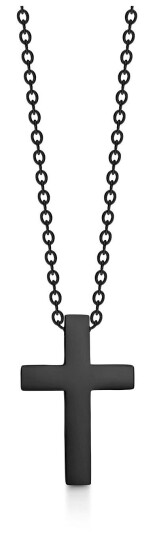 Captena Cross Halskjede Rustfritt Stål DU10007 - Herre - Stainless Steel