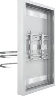 Multibrackets M Pro Series enclosure - medium - for flat panel - universal - white - Max 30 kg - recommended for 43"