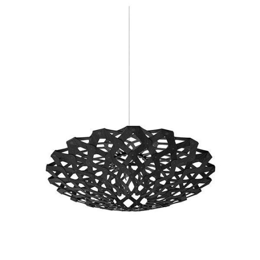 David Trubridge Flax Sort Taklampe David Trubridge Flax Sort Taklampe