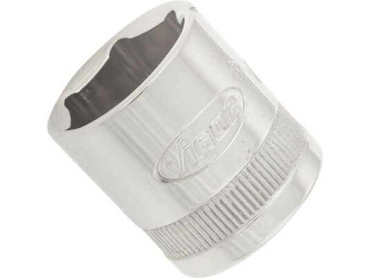 Vigor V2267n 3/8" Slaghylse Kraftpipe Sølv 10 mm Metrisk/Imperisk