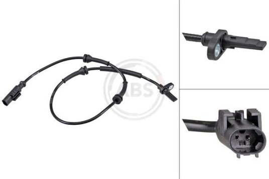Sensor, ABS A.B.S. 32296