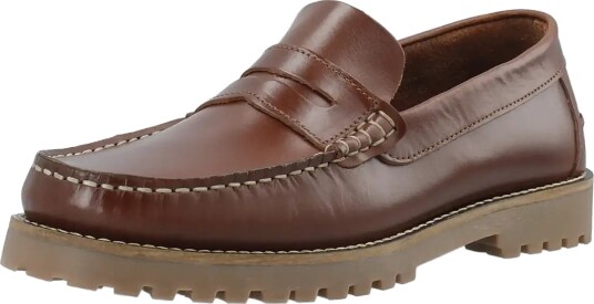 Bianco Biagreg Penny Loafer Pull Up Brown 40
