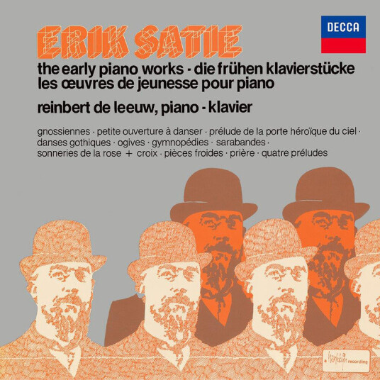 Reinbert De Leeuw Satie: Early Piano Works CD
