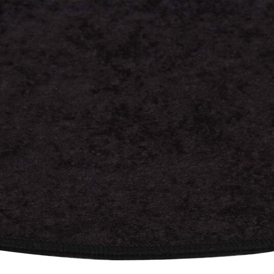 vidaXL Vaskbart teppe φ120 cm antrasitt sklisikker vidaXL Vaskbart teppe φ120 cm antrasitt sklisikker