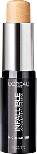 Loreal Infaillible Highlighter Stick - 502 Gold Is Cold 9 g
