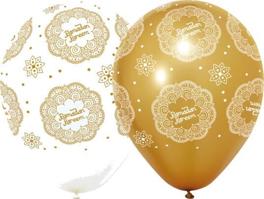 Globos Europe Ballonger Ramadan Kareem 6-pakning 4852