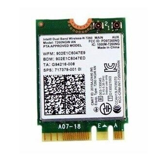 HP Intel Dual Band Wireless-N 7260AN