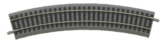 PIKO Skinnesett A 422mm sving R2 - 6 stk