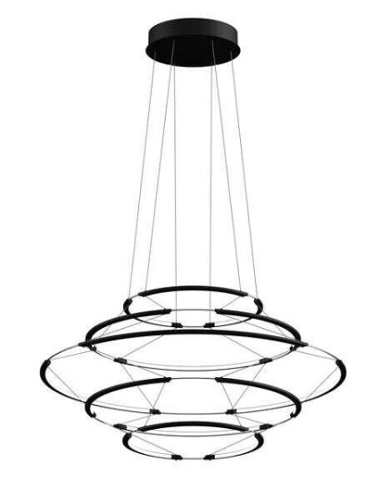 Nemo Lighting - Drop 5 Pendel Matte Black Nemo Lighting