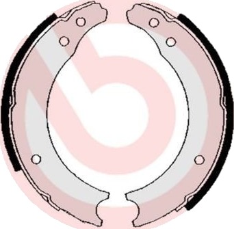 BREMBO S 68 502 Bremsesko sett BREMBO S 68 502 Bremsesko sett