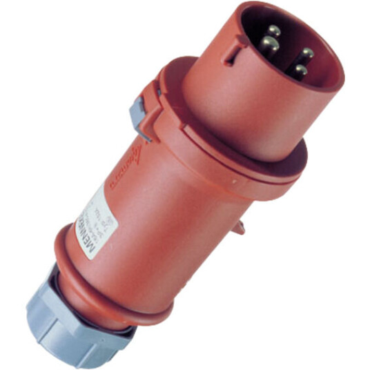 Mennekes Støpsel 332-6 32A 400V Rød Mennekes - 1503316