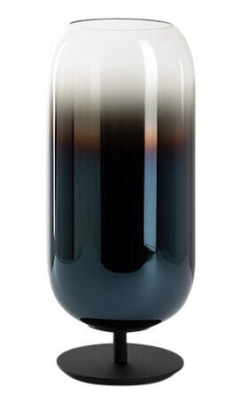 Artemide Gople Mini Bordlampe Blue Sapphire/Black
