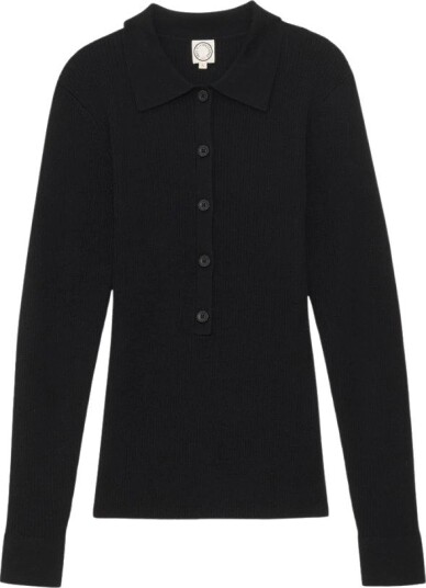 Ines de la Fressange Paris Dame Strikkevarer Svart XL,