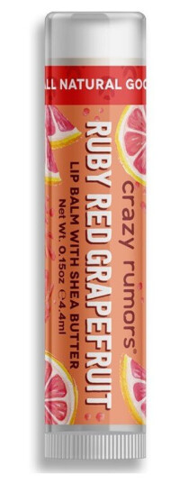Crazy Rumors Lip Balm Ruby Red Grapefruit Crazy Rumors Lip Balm Ruby Red Grapefruit